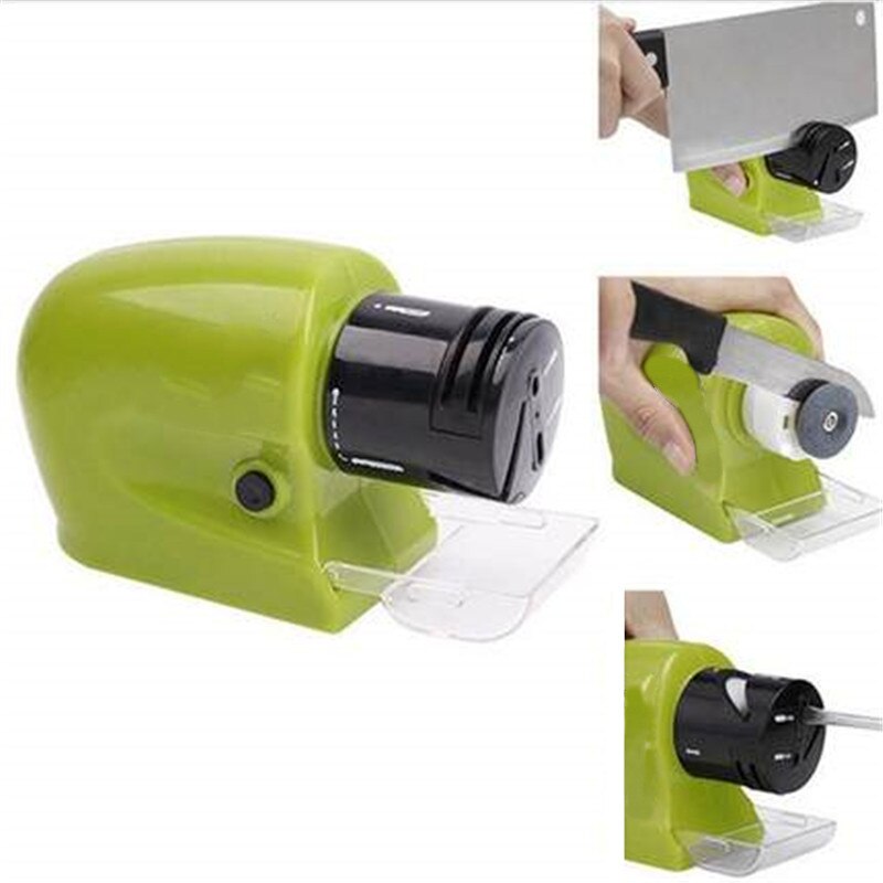 Battery Type Multi-Function Sharpener High-Precision Fast Sharpener Household Kitchen  Scissors Electric Knife Sharpner